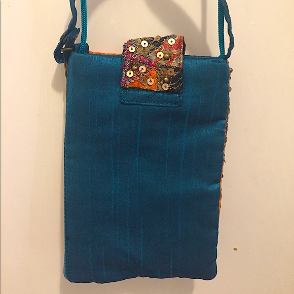 Bamboo Trading Company Mini Crossbody Purse/Wallet - Picture 5 of 5